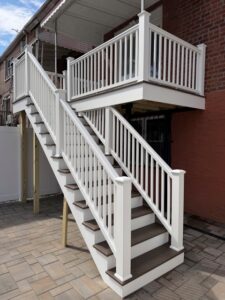 Bronx, NY Patio & TREX Balcony installation 5