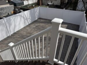 Bronx, NY Patio & TREX Balcony installation 9