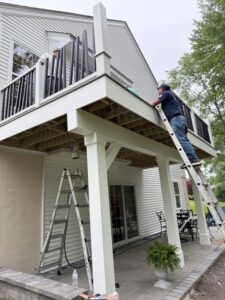 Middletown, NY Decking Project w_TimberTech 1
