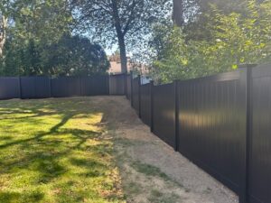 New Rochelle, NY Driveway Back Entrance Stairs Back Fence Installation 3