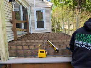 White Plains, NY - Decking project 1