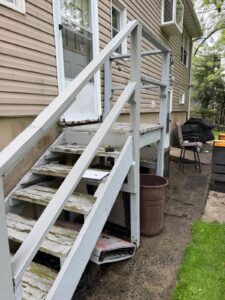 Backdoor Stairs Replacement 5