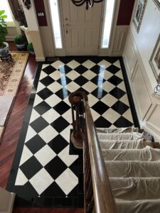 Main Entrance Ceramic floor with heating system 4